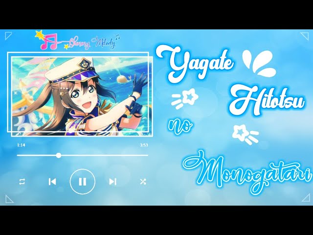 【Short ~ Lyrics】 Yagate Hitotsu no Monogatari「Shizuko Osaka」Love Live! Nijigasaki!! class=