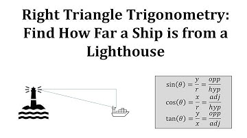 Find the Distance Between a Lighthouse and Ship Given the Angle of Depression
