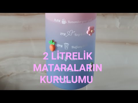 2 LİTRELİK SU MATARALARININ KURULUMU /KKMOON, BAOSİTY, FİTMART, FAİRY CAVE, YUANDONG