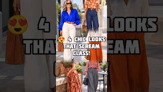 Women Over 50 & 60: 4 Chic Outfit Ideas That Make Everyday Style Look Expensive! Women Over 50 & 60: 4 Chic Outfit Ideas That Make Everyday Style Look Expensive!