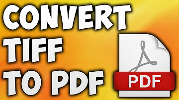Comment transformer un fichier PDF en TIFF ?