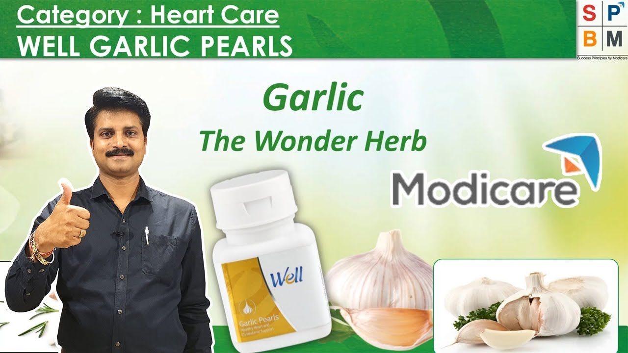 MODICARE WELL GARLIC PEARLS YouTube