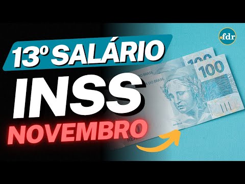 QUEM VAI RECEBER O 13º SALÁRIO DO INSS EM NOVEMBRO? VEJA AS DATAS, REGRAS E VALOR DA PARCELA ÚNICA