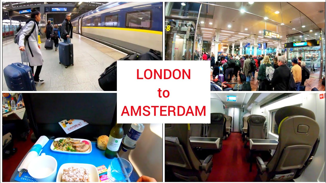 train travel time london to amsterdam
