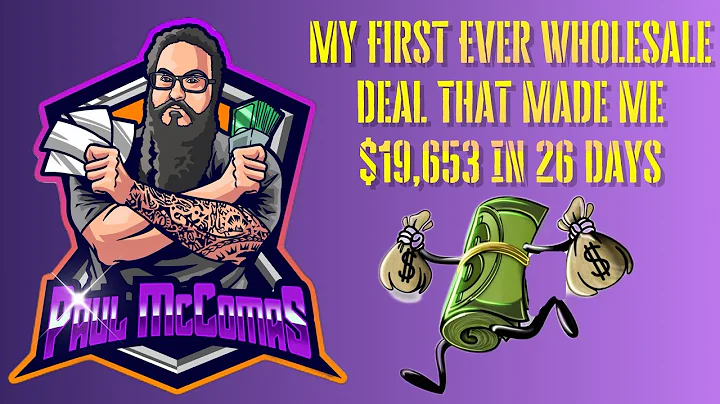 My First Ever Wholesale Deal Broken Down! I Made $...