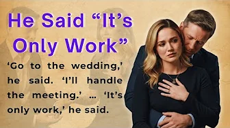 He Said “It’s Only Work” | Learn English Through Stories | Listening Practice | Graded Reader