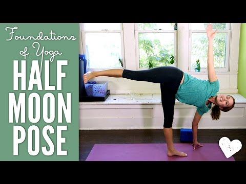 How To Do Bound Revolved Half Moon Pose - Baddha Parivritta Ardha  Chandrasana | Lydia Lim Yoga - YouTube