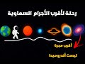 رحلة لأقرب أجرام مختلفة لينا في الكون من أقرب نجم لحد أقرب مجرة 