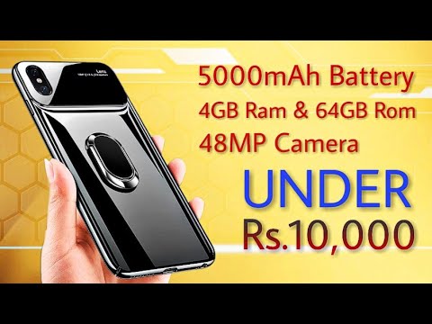 5▶Best Battery life Smartphones | 5000mAh Battery Under 10,000 | 48MP Camera | 4GB Ram