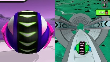 Going Balls Vs Reverse Balls Fast Run Gameplay - 281