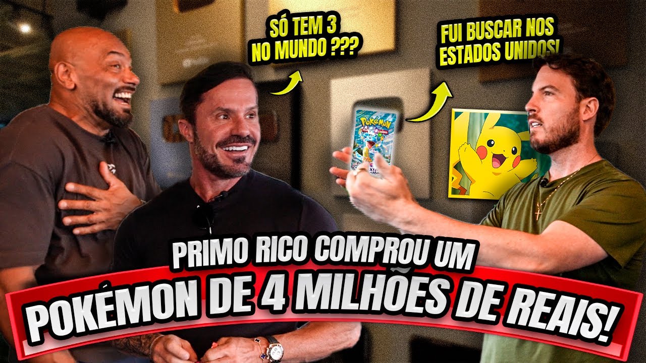4 MILHÕES NUM POKÉMON? - CARIANI NÃO ACREDITOU !!!