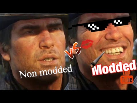 Rdr2 funny moments mods - YouTube