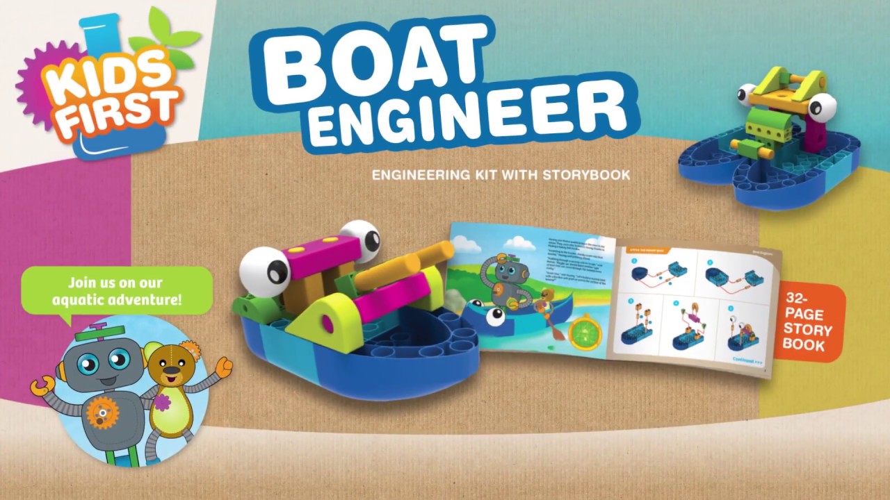 Thames & Kosmos Kids First Boat Engineer Kit Available At JR Toy Company