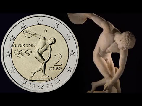 Grieķija 2004. gads, 2004. gada Olimpiskās spēles Atēnās, 2 euro piemiņas monētas