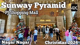 SUNWAY PYRAMID - Shopping Mall & THEME PARK | Malaysia Walking Tour 2024