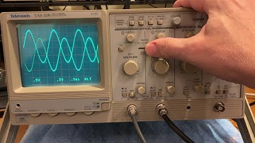 Tektronix TAS220 X-Y Mode