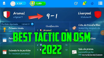BEST TACTIC ON OSM 2022  - (100% WIN)