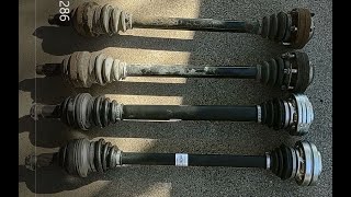 BMW E61 (E60) 2006 530xi Rear Axle Replacement (both axles).  Very similar to E60 models