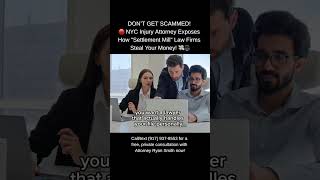 DON'T GET SCAMMED! 🛑 NYC Injury Attorney Exposes How Settlement Mill Firms Steal Your Money! 💸⚖️
