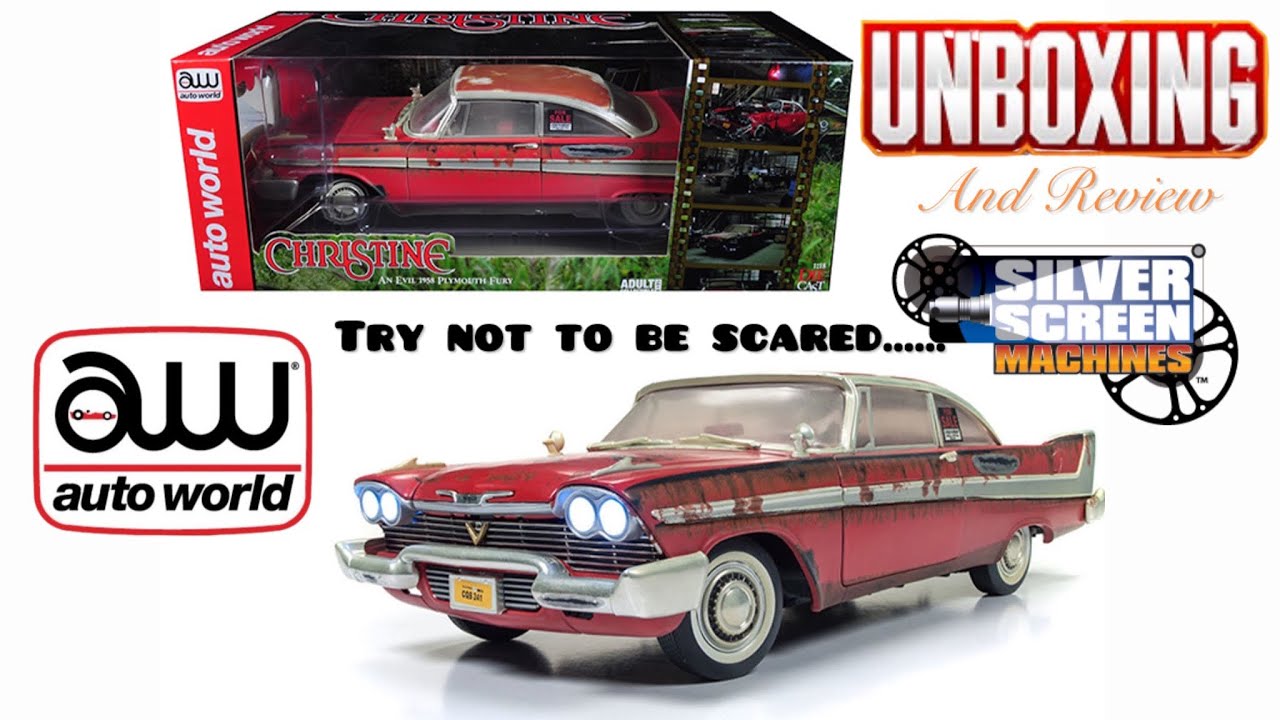 1/18 Christine By Auto World Silver Screen Machines! - YouTube