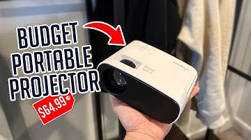Cheap Mini Budget Projector For $64! | Elephas Mini Portable 1080p Projector 2023