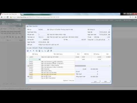 9. Mua hàng trong nước về nhập kho | Phần mềm kế toán | FAO