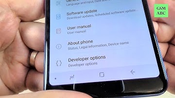 Samsung Galaxy A6, A7, A8, A9 (2018) - Developer Options (How to Enable)