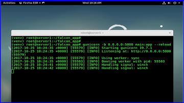 How To Deploy Serve Falcon Web Applications With Gunicorn and Nginx web Server on Debian 9