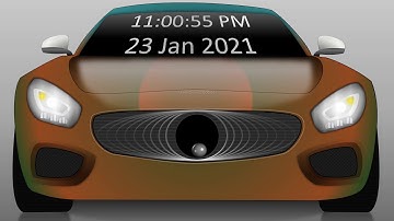 MatsClock 280064 - Free Digital Clock for PowerPoint Presentation Slides