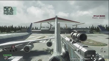 (MW3)NEW WAY to get up on Terminal Plane!!!!