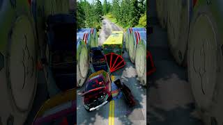 Car Bollard Сrush – BeamNG.drive