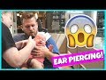 BABY GEMMA GETS HER EARS PIERCED!