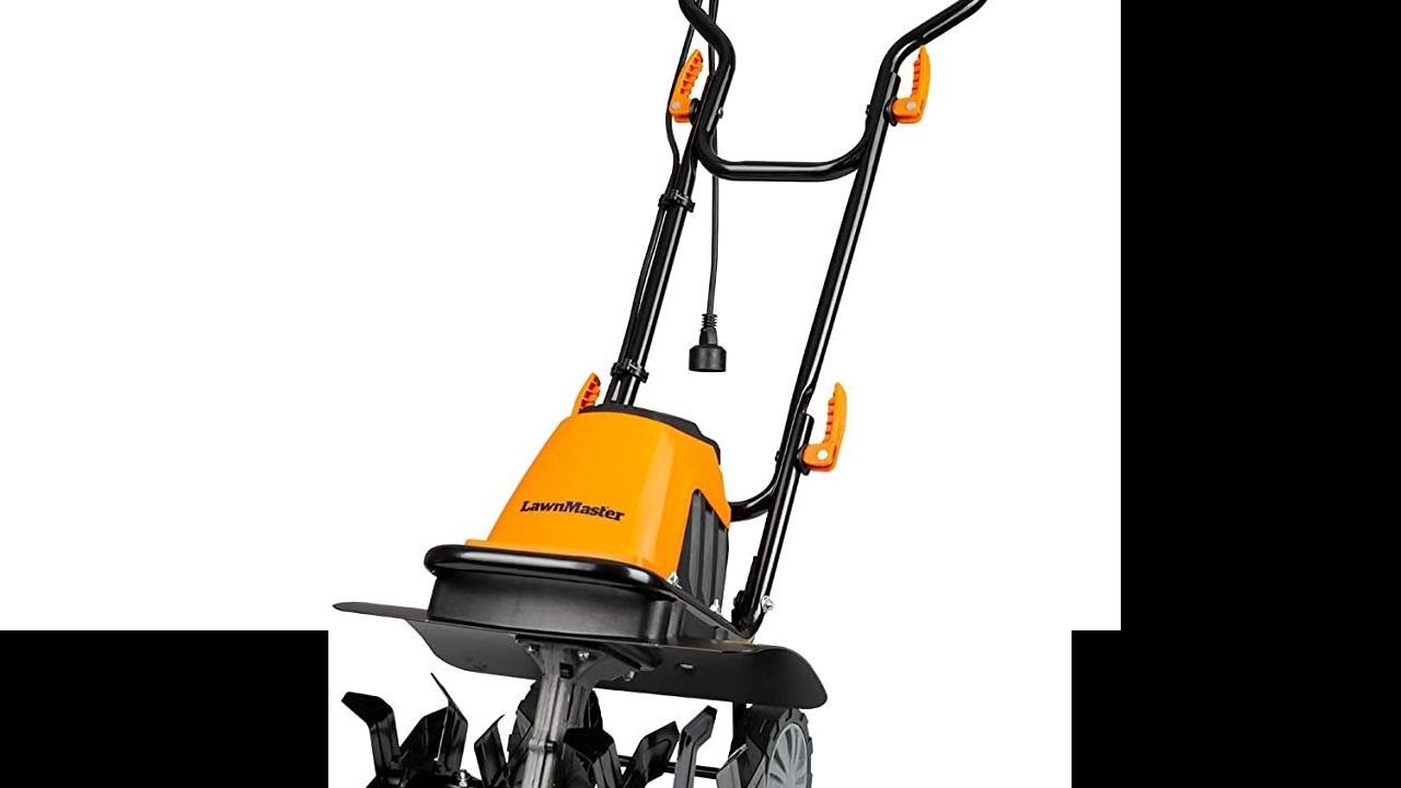 LawnMaster TE1016M Corded Electric Tiller 10Amp 16Inch YouTube