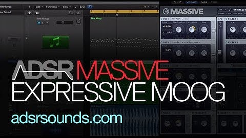 NI Massive Tutorial - Expressive Moog Lead