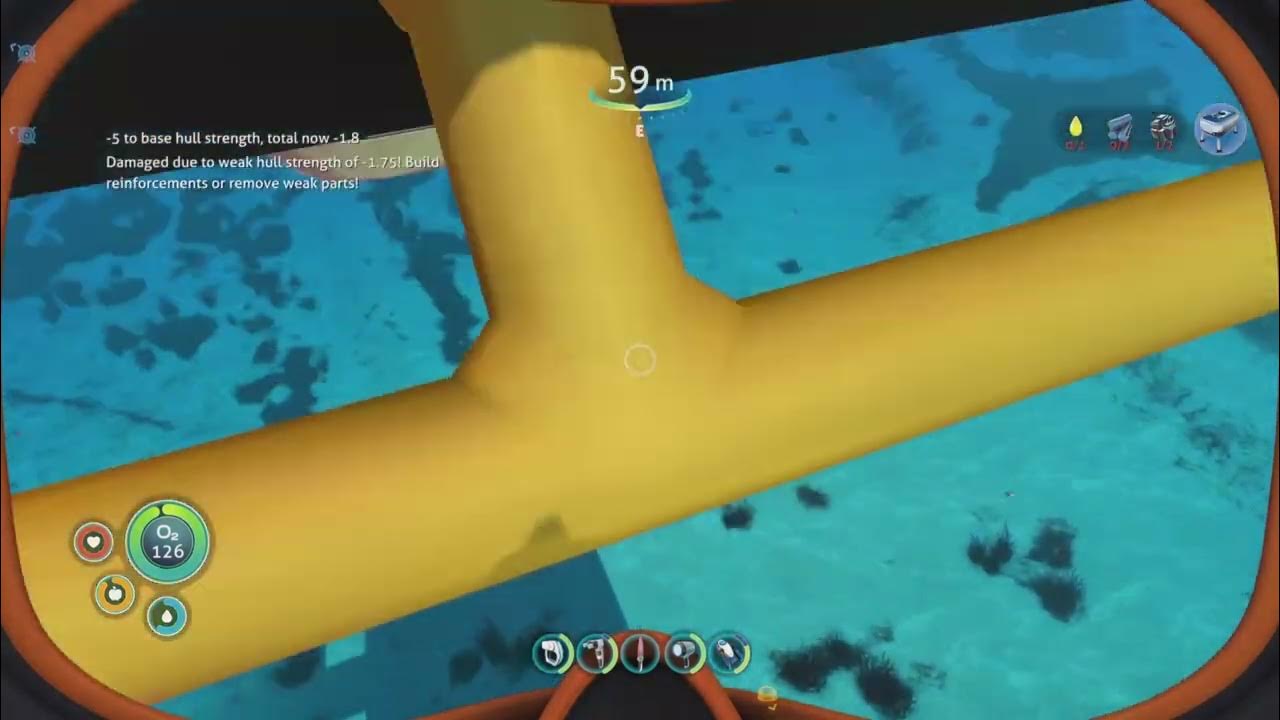 Sleeping under Water isn't that bad Subnautica part 17 YouTube