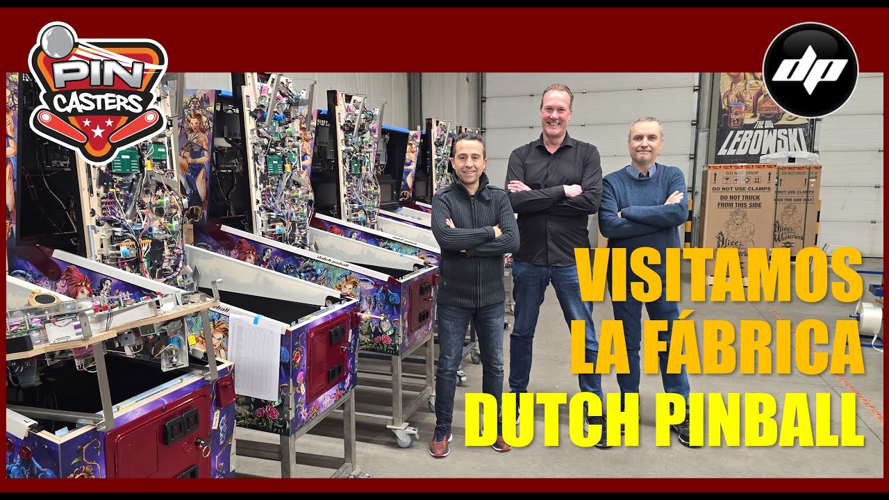 DUTCH PINBALL: VISITAMOS SU FABRICA