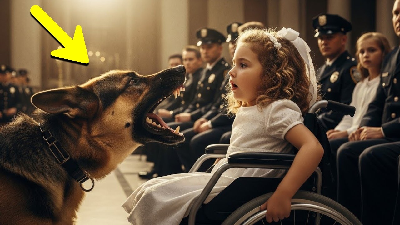 Ο σκύλος K9 γαβγίζει ασταμάτητα σε κοπέλα σε αμαξίδιο—ο λόγος ραγίζει καρδιά