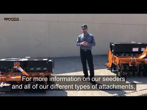 Woods® Seeder | Front Spiked Roller vs Notched Disc Blades