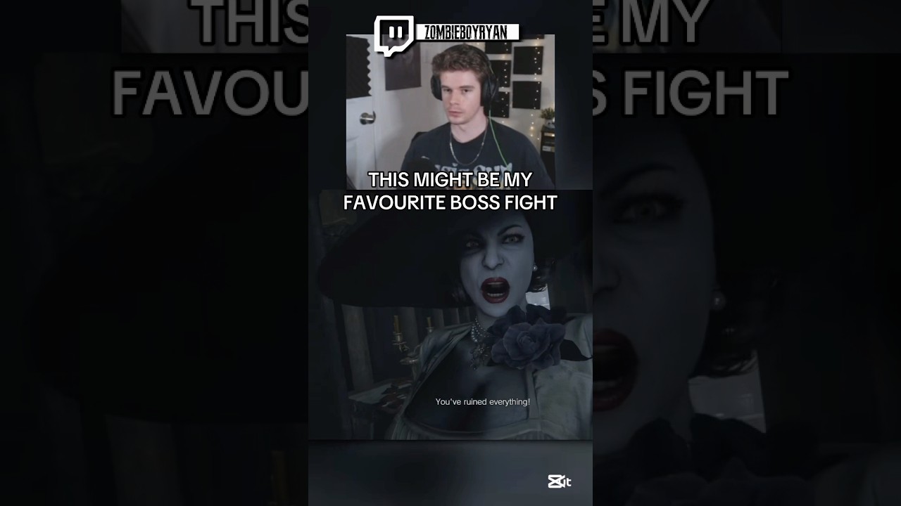 Леди Димитреску такая крутая! 