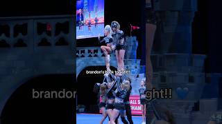 bought to get some brandon all up in yo face! 🎸💙 #allstarcheer #uca #cheer #bsb #cheerleader