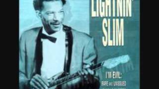 LIGHTNIN' SLIM ~ BAD LUCK BLUES chords