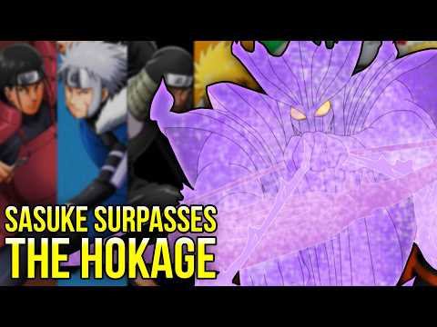 When Sasuke Surpasses Each Hokage!