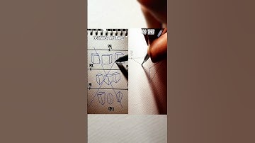 Easy drawing perspective tutorial | How to draw #howtodraw