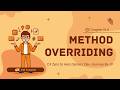 🚀 Chapter 19.9: Method Overriding in C# | C# Zero to Hero Series | Dev Journey by JP
