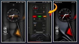 Staylish clock lockscreen miui 11 or 12 theme, best miui theme 2023. screenshot 4