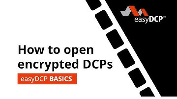 How to open encrypted DCPs