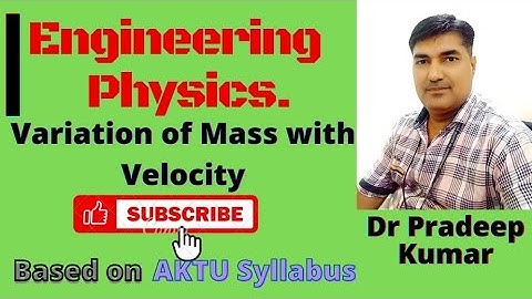 Variation of mass with velocity (Derivation) in hindi #Relativistic mass