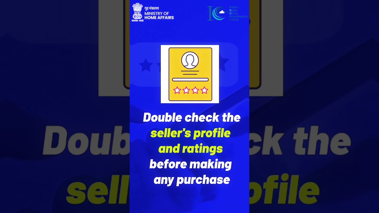 Follow these safety tips while buying & selling online. 