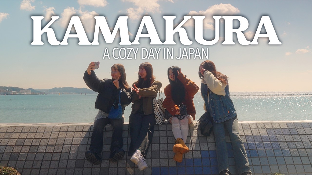 Kamakura Day Trip from Tokyo 🇯🇵 Great Buddha, Cafe, Beach | Japan Vlog ...