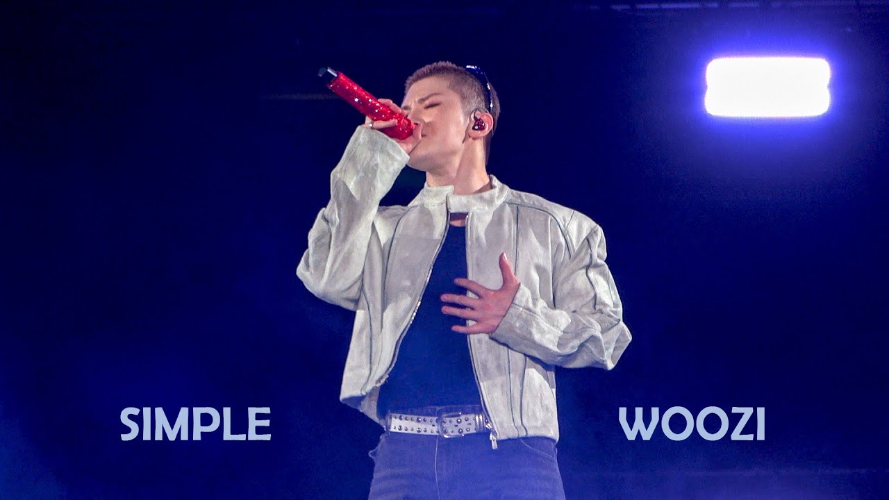 [4K 직캠] HOSHI X WOOZI WARNING CONCERT - WOOZI SIMPLE